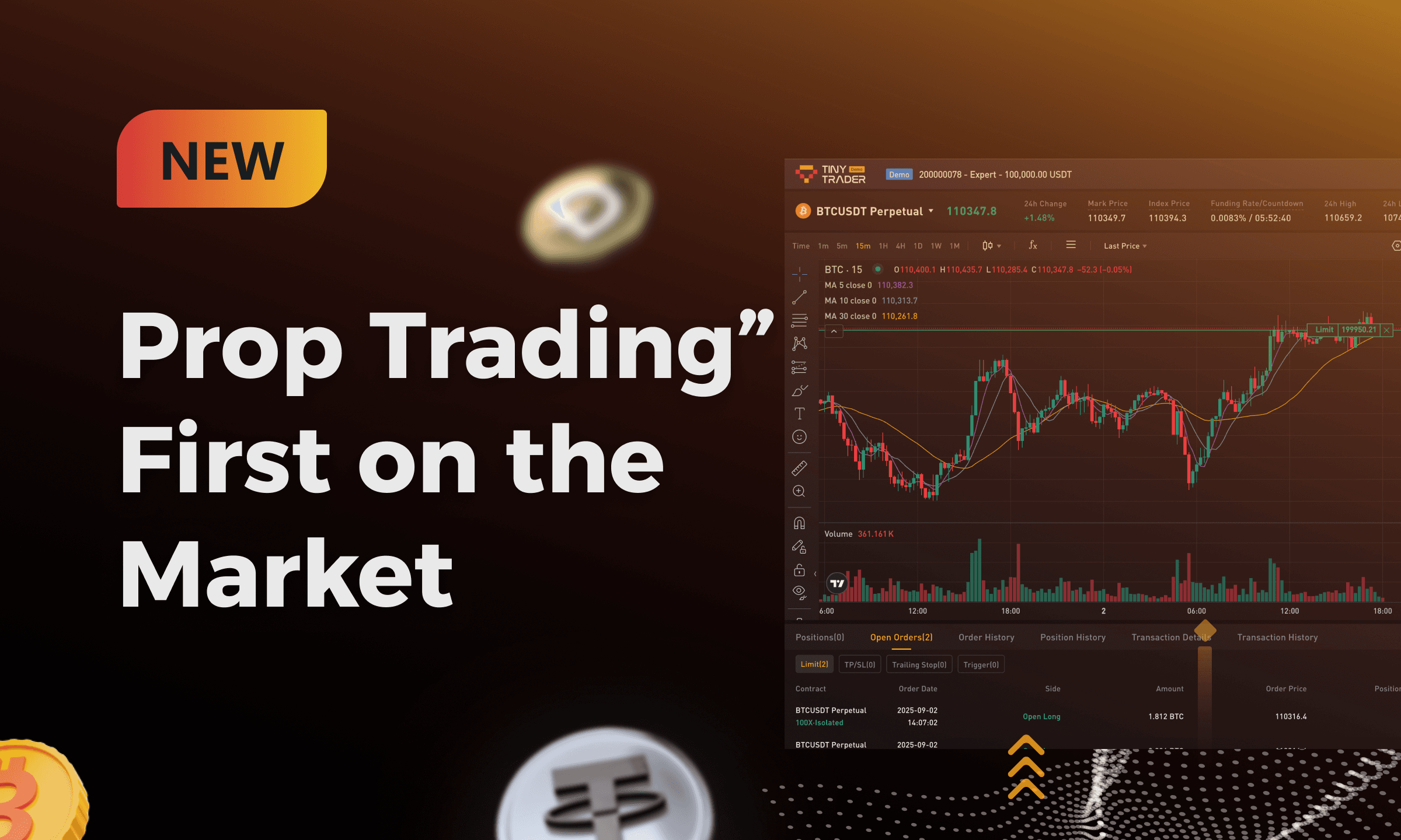 Prop Trading” First on the Market