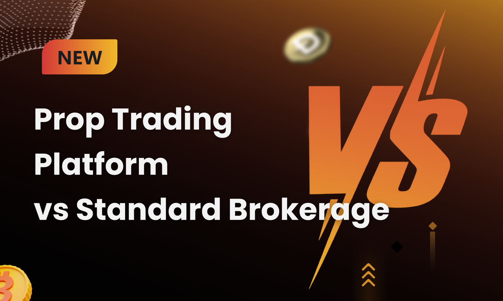 Comparison of prop trading platforms and brokerage platforms