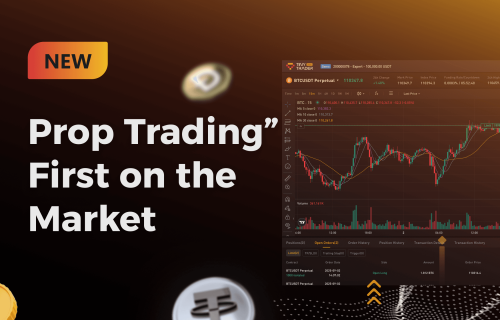 Prop Trading” First on the Market